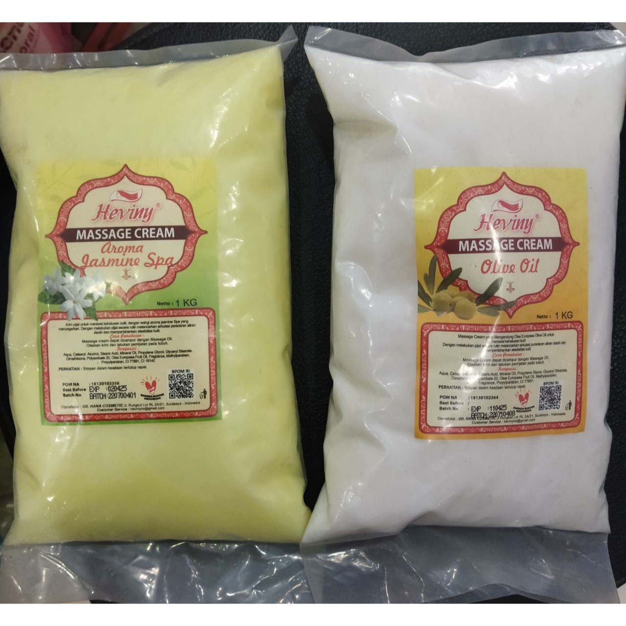 HEVINY MASSAGE CREAM 1 KG