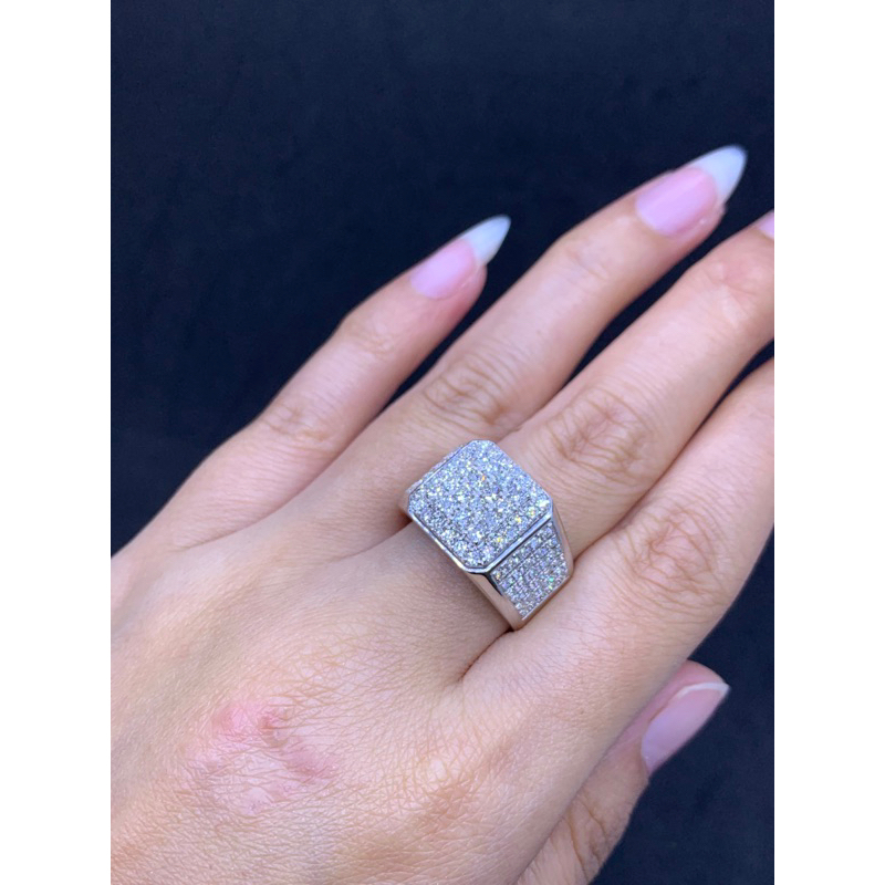 cincin  berlian cowok eropa mas putih (3940)