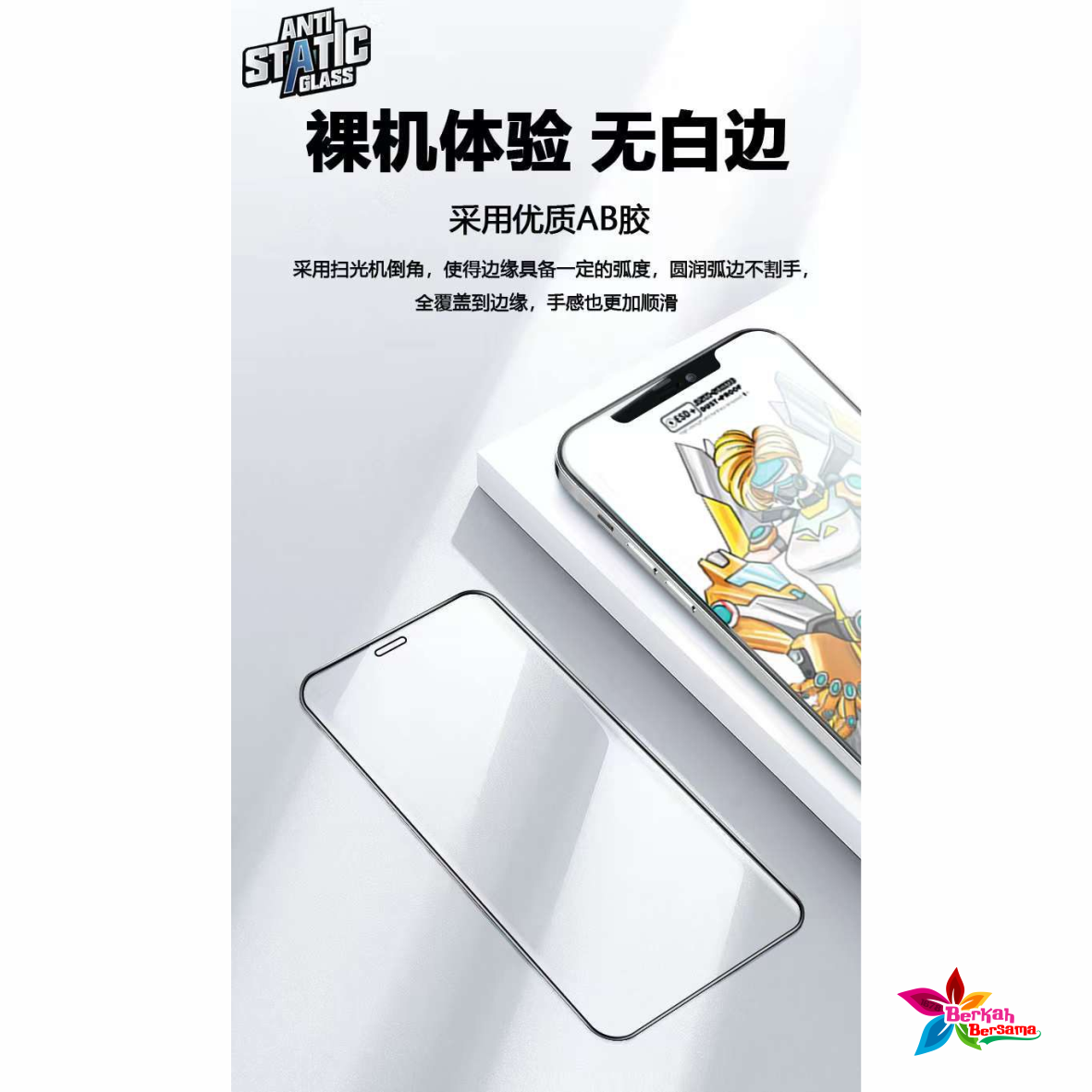 ANTI STATIC ESD TEMPERED GLASS TG ANTI GORES KACA BENING KUALITAS IMPORT JAPAN FOR OPPO A54 A55S A78 5G A57 2022 F11 PRO RENO 2 2F 3 4 4F 5 5F 6 7 5G 7Z 8 8Z 8T 8 PRO A38 A78 A58 A77S BB8340
