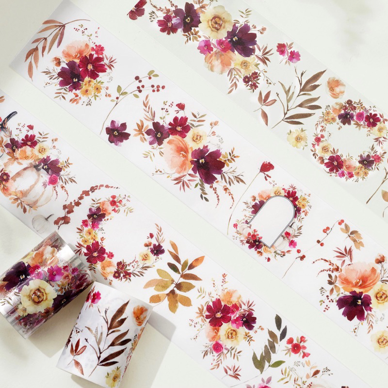 

sample 1loop WT autumn rose pet tape