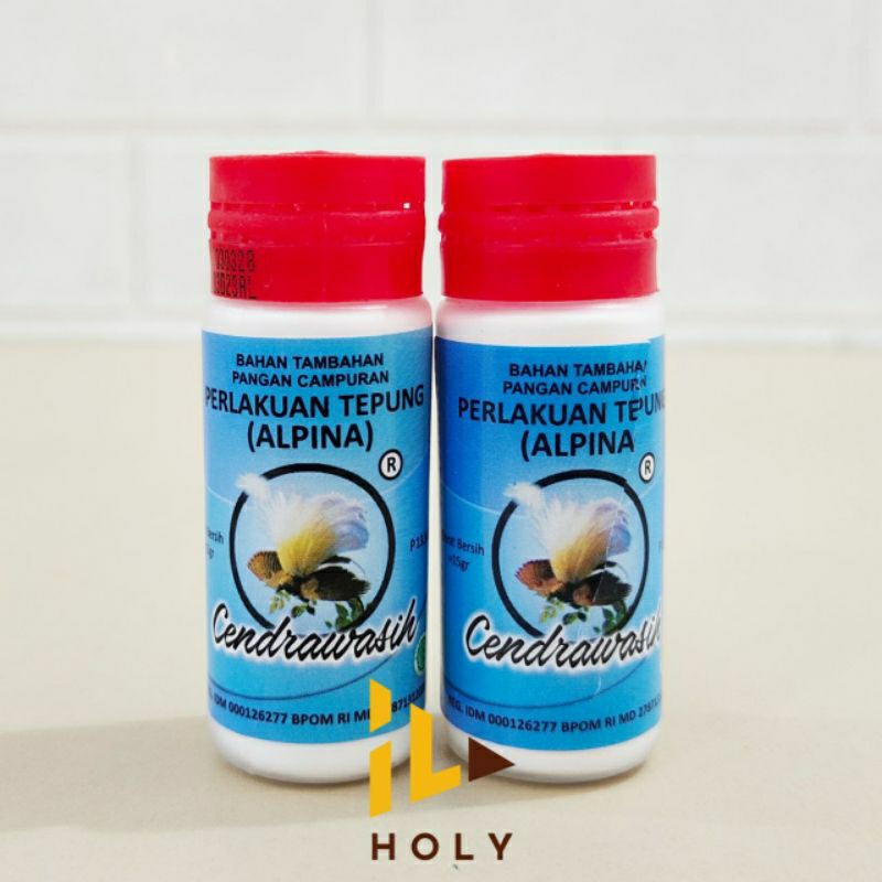 

Alpina Pengembang Kue 15gr / Alpina Baking Powder dan Perenyah Kue