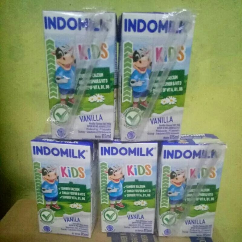 

indomilk kids vanilla 115 ml