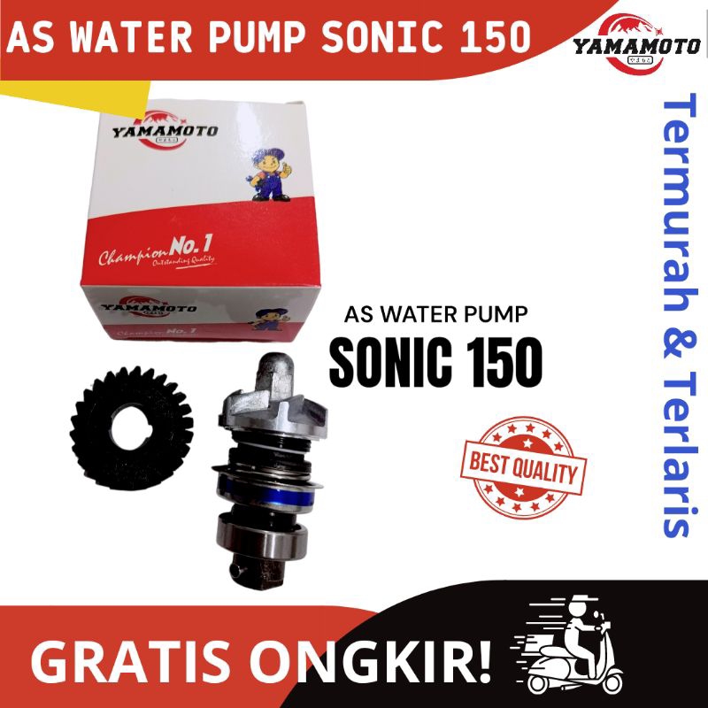 As Water Pump SONIC 150 / NMAX / NINJA 250 / JUPITER MX / VIXION Yamamoto