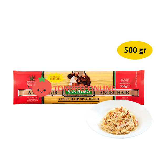 

San Remo/ Angel Hair Italy Pasta Halal / 500gr gr gram