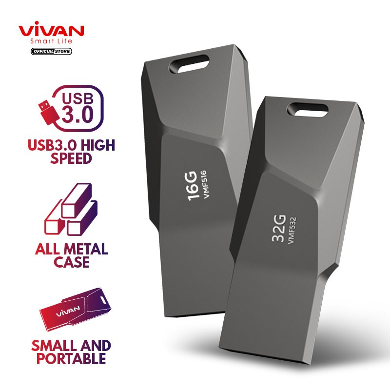 Flashdisk 16GB/32GB USB 3.0 High Speed VMF516/VMF532 - VIVAN