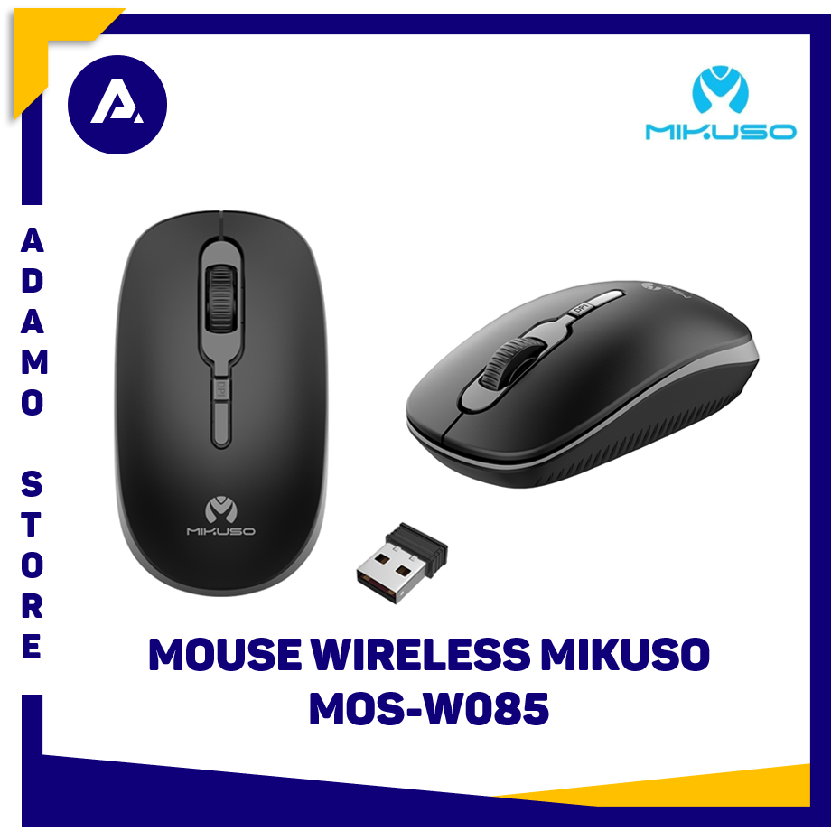 Mouse Wireless Mikuso MOS-W085 Optical Mouse