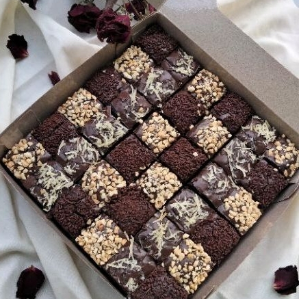 

FUDGY BROWNIES/BROWNIES PANGGANG/ BROWNIES COKLAT