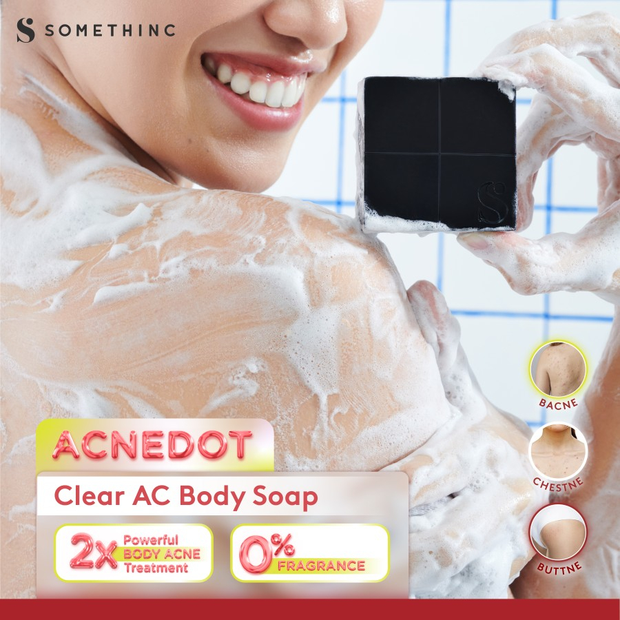 ✨ AKU MURAH ✨ SOMETHINC Acnedot Clear AC Body Soap