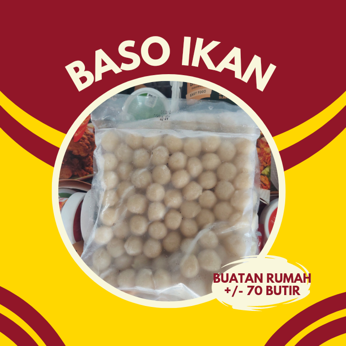 

Baso Ikan Home Made Isi 70