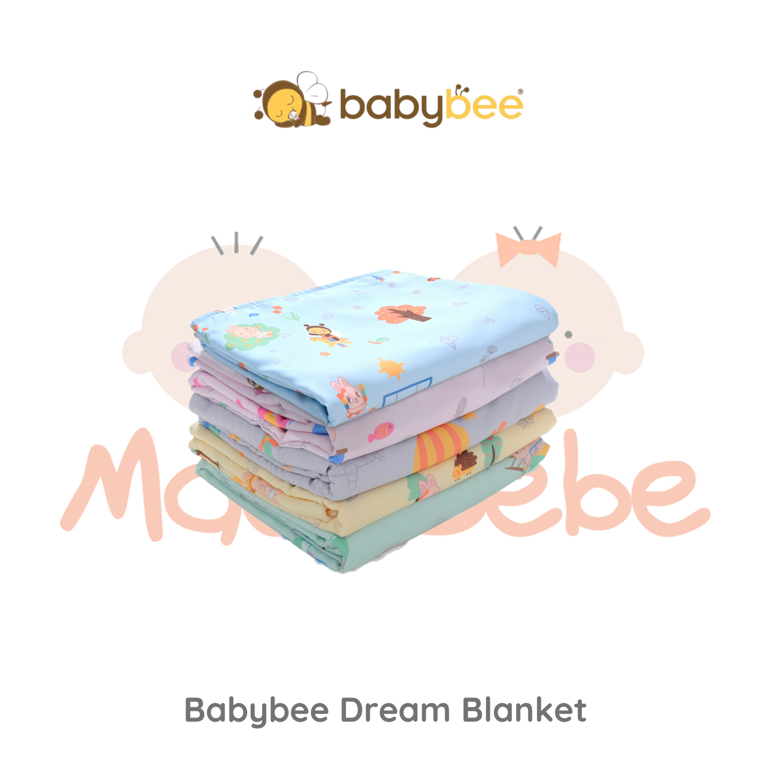 Babybee Dream Blanket New Motif Selimut Bayi