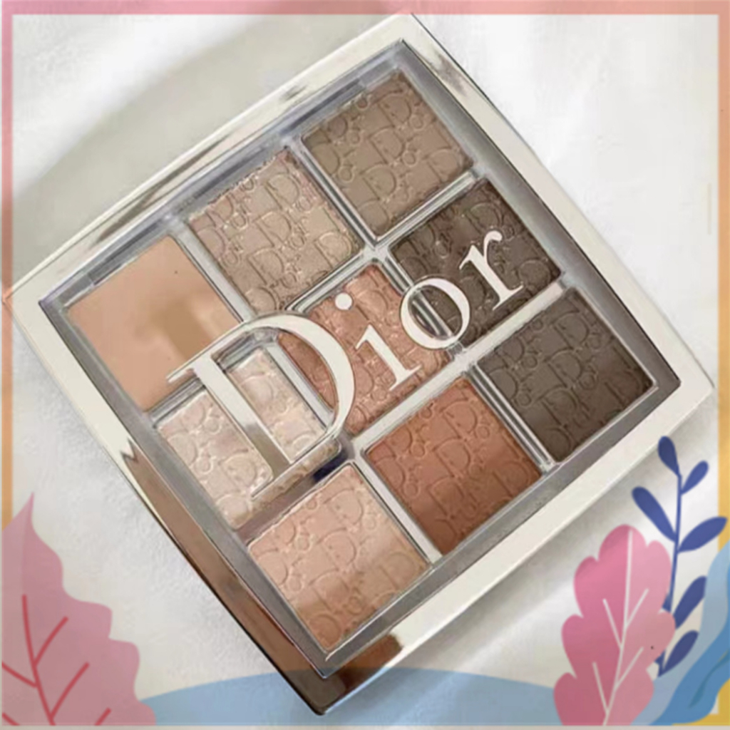 Dior Backstage Backstage Makeup 9-color Eyeshadow/Palette Dior Eyeshadow Glow Face Pallette 10g/002 