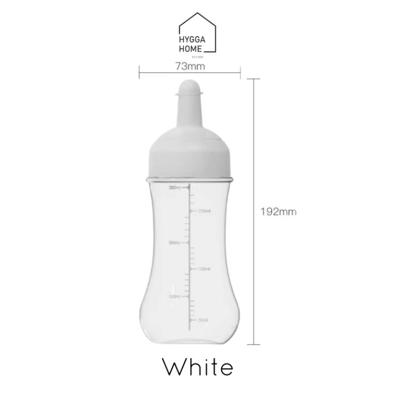 Hygga Home HOSHI Squeeze Bottle Botol Minyak Saos Kecap Mayonaise Bahan Plastik