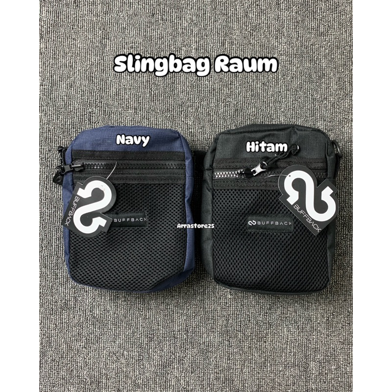 Tas Selempang Pria Wanita Buffback Raum Mini Slingbag