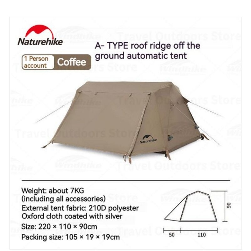 TENDA NATUREHIKE CNH22ZP001 []
