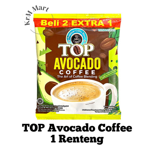 

Kopi Top Avocado Renceng Coffee ISI 15 pcs per RT