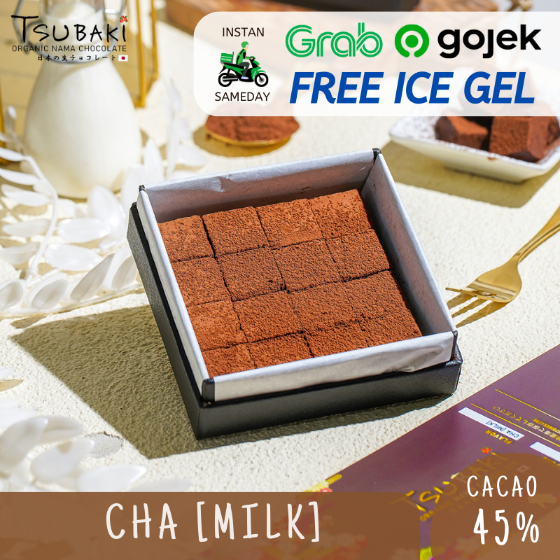 

Tsubaki Premium Japanese NAMA Chocolate [CHA / MILK]