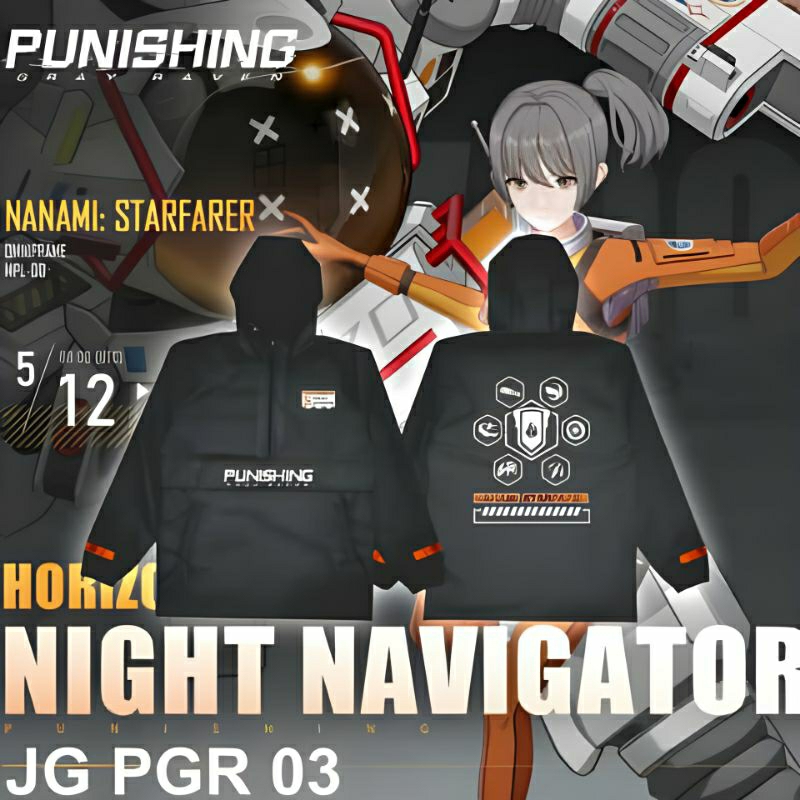 Jaket Nanami Starfarer Punishing Gray Raven