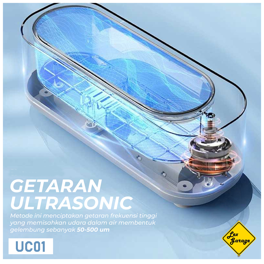 Ultrasonic Cleaner Washer Pembersih Kacamata Perhiasan Ultrasonik