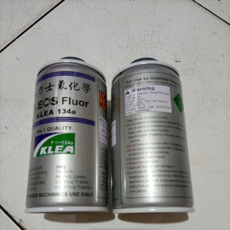 Freon Obat Pendingin AC mobil INEOS HFC Klea R 134 / R134a / R 134 a