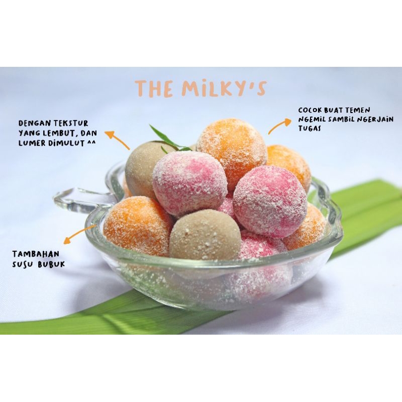 

Milky Bombs Rainbow With milky Powder