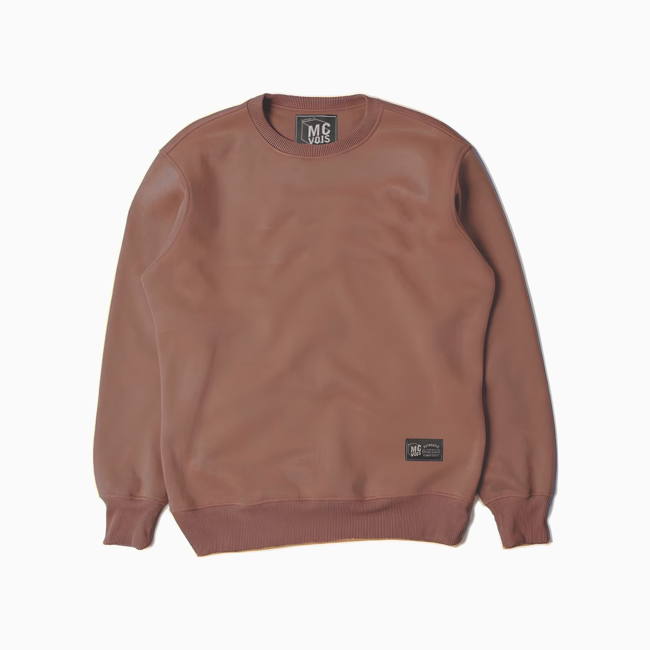 Sweater Crewneck Polos Mcvois Moca Pria Wanita