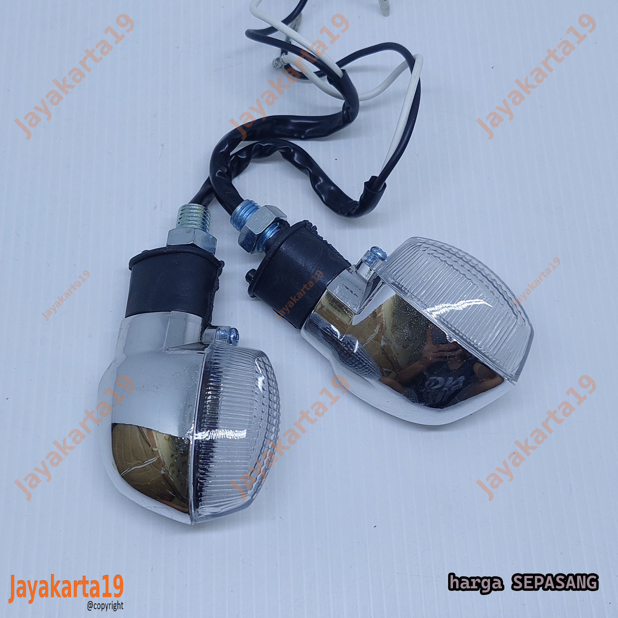 Sepasang Lampu Sen/Sein Mini Model Vixion new old Mx King Aerox R15 DLL