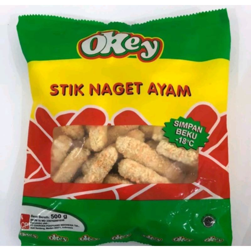 

chicken nugget stick okay 500gr