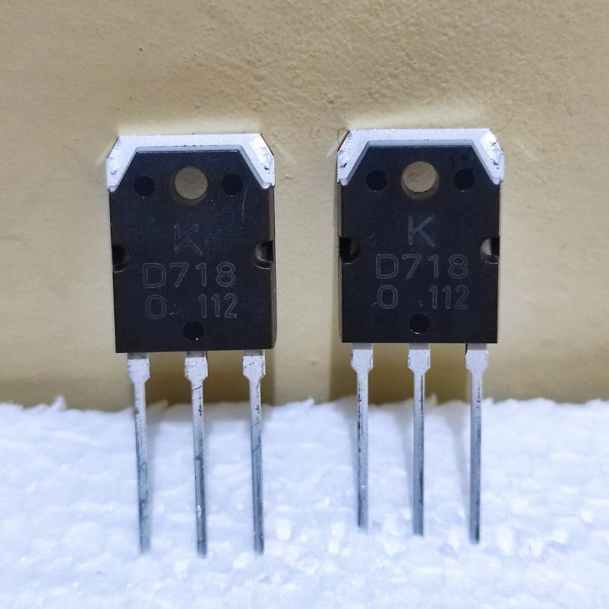 transistor d 718 original