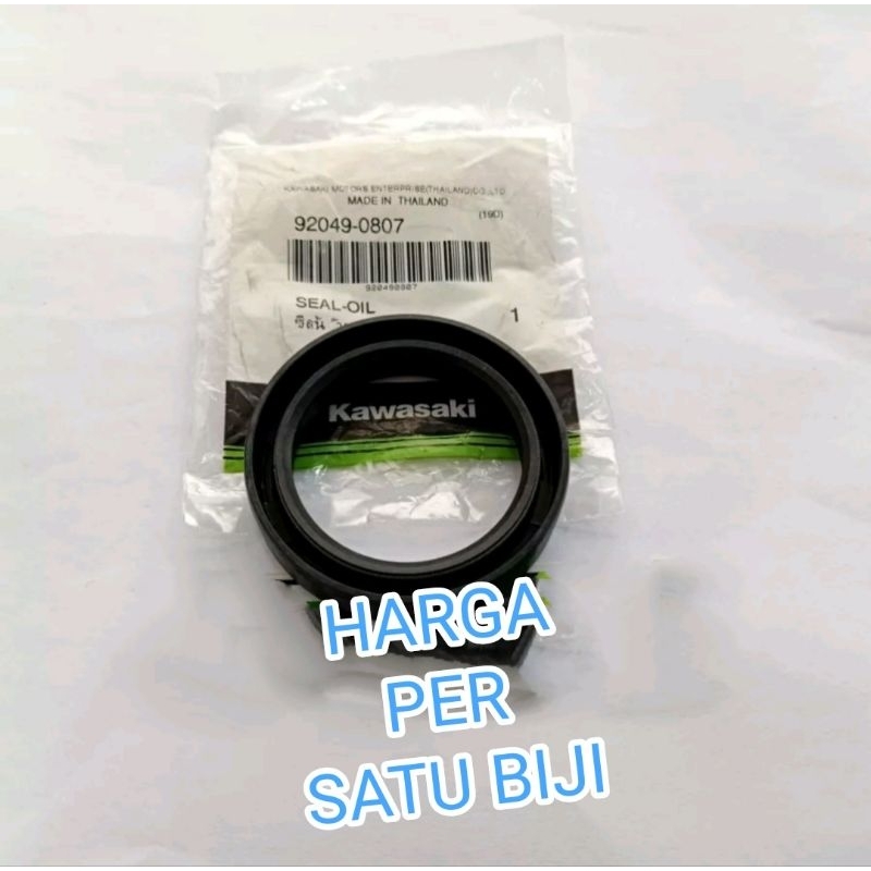 seal sil shock shok depan Ninja 250fi new 250 fi new original