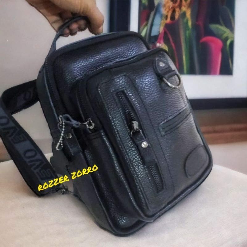 Tas kulit asli pria original 100% bisa dijinjing