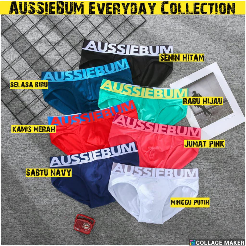CELANA DALAM PRIA EVERYDAY COLLECTION AUSSIEBUM