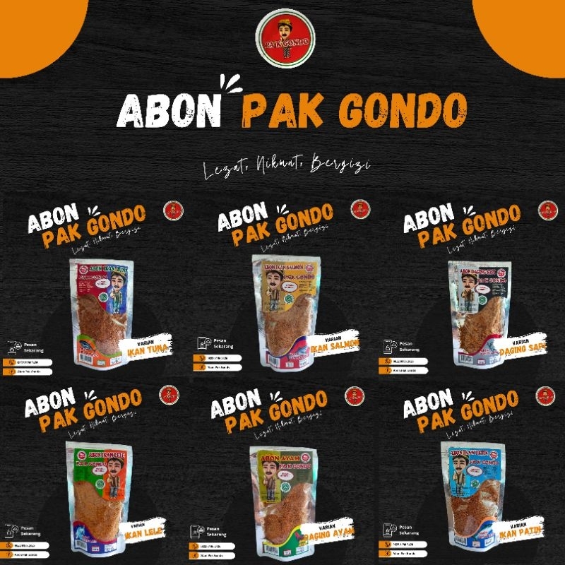 

ABON PAK GONDO ORIGINAL - VARIAN LENGKAP