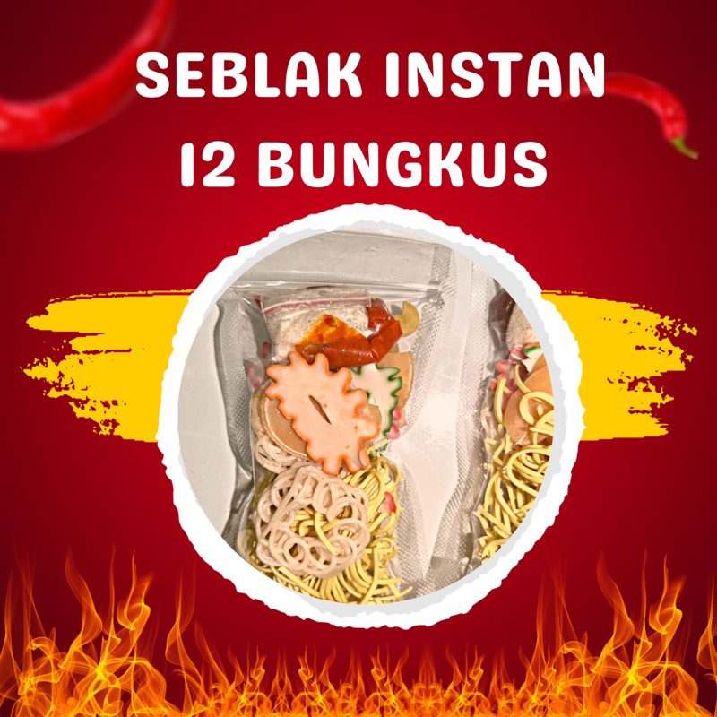 

Seblak Instan - Paket 12 bungkus