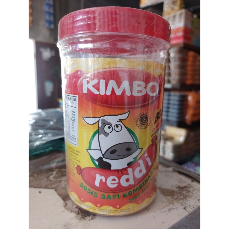 

Kimbo Sosis Sapi Kombinasi Rasa Siap Makan Reddi Toples Isi 24+1 Pcs 25 Pcs 525 Gr