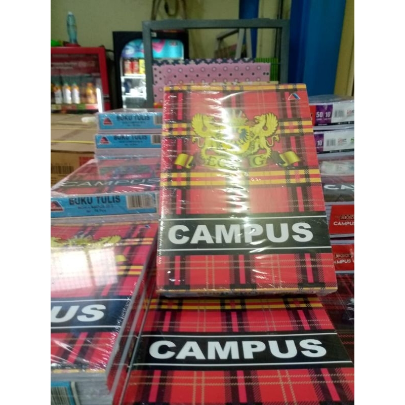 

Buku tulis Campus SEGITIGA, SUMA, BOXI 50 lembar