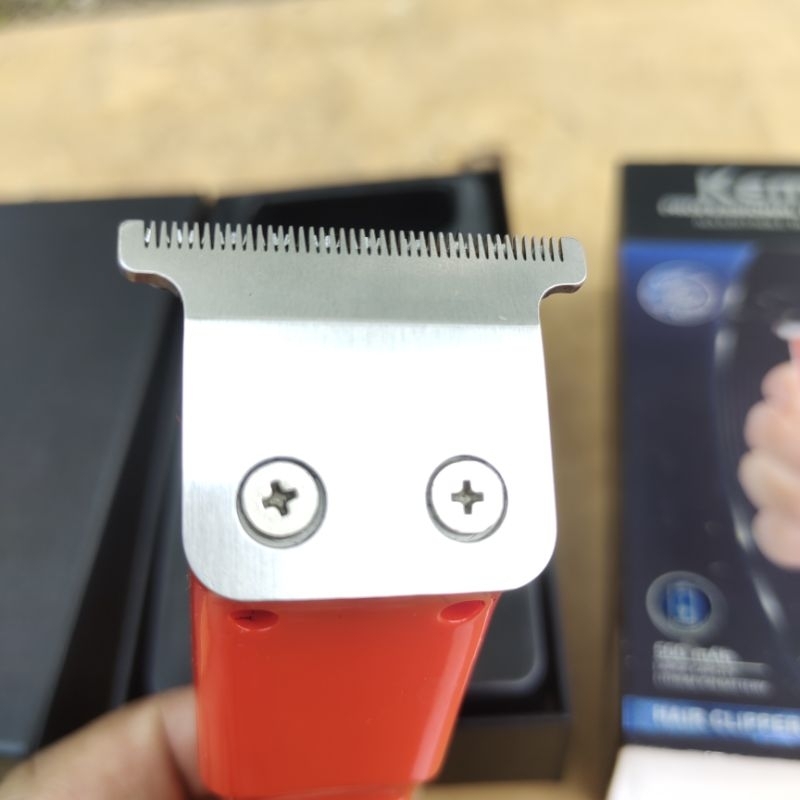 alat cukur rambut elektrik trimmer kemei