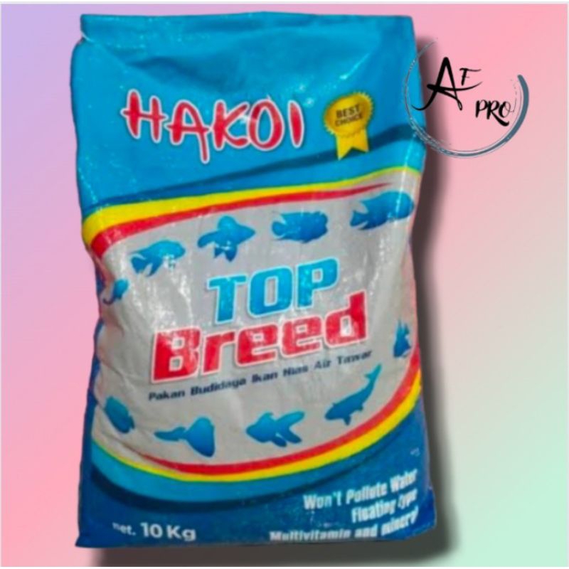 Makanan Ikan Koi HAKOI TOP BREED 10KG