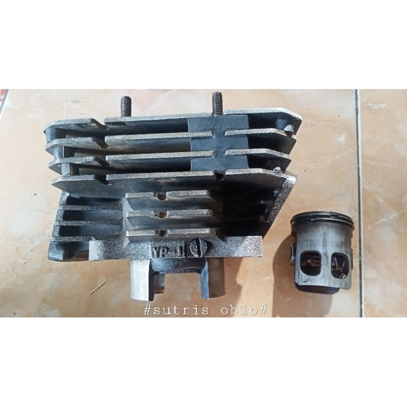 blok rx spesial kode yp-1 os 75 ori bawaan motor belum ob belum porting komplit sama seker dan ring 