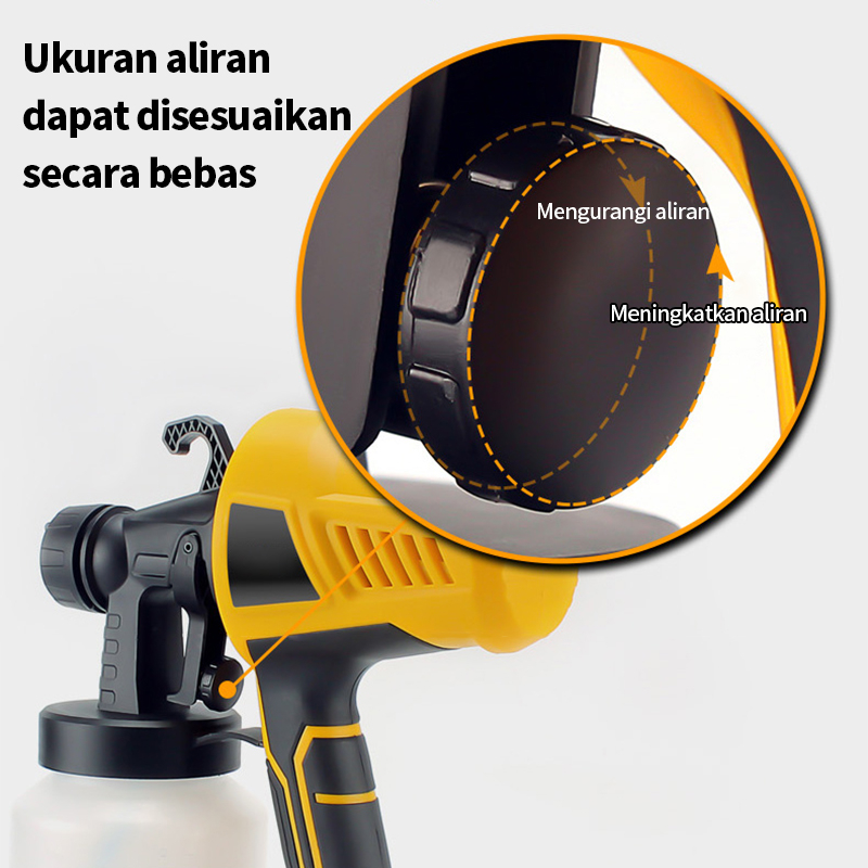 800ML 400Watt Electric Spray Gun / mesin cat semprot listrik / mesin semprot spray gun/Alat Semprot