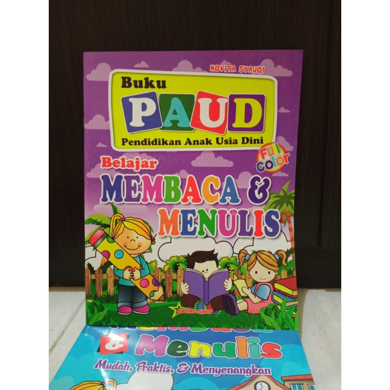 Buku PAUD Belajar Membaca dan Menulis