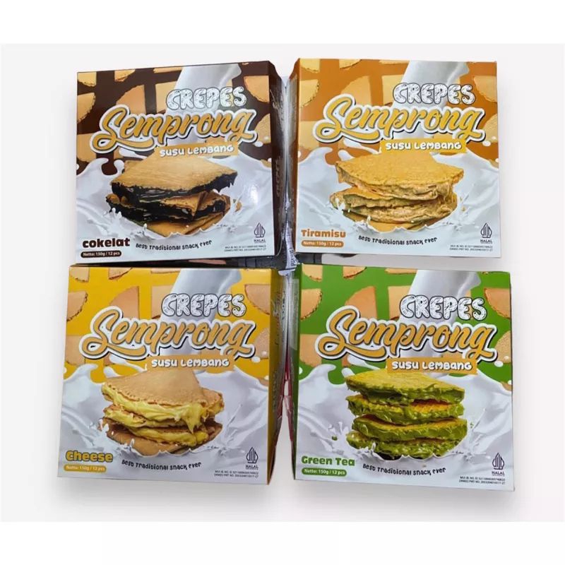 

Semprong crepes susu lembang