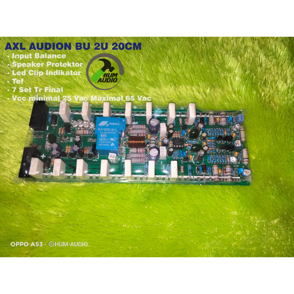 AXL AUDION BUILT UP 2U 20 CM.