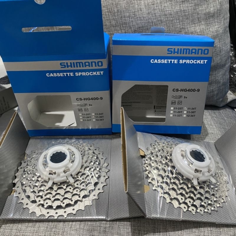 Sprocket Shimano Sora HG400 11-34t, 11-36T 9speed / Sprocket Alivio