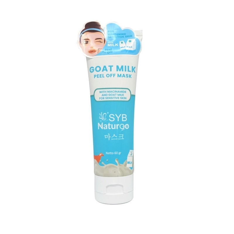 SYB NATUR90 Peel Off Mask Tube Charcoal / Stroberi / Diamond - SYB PEEL TUBE