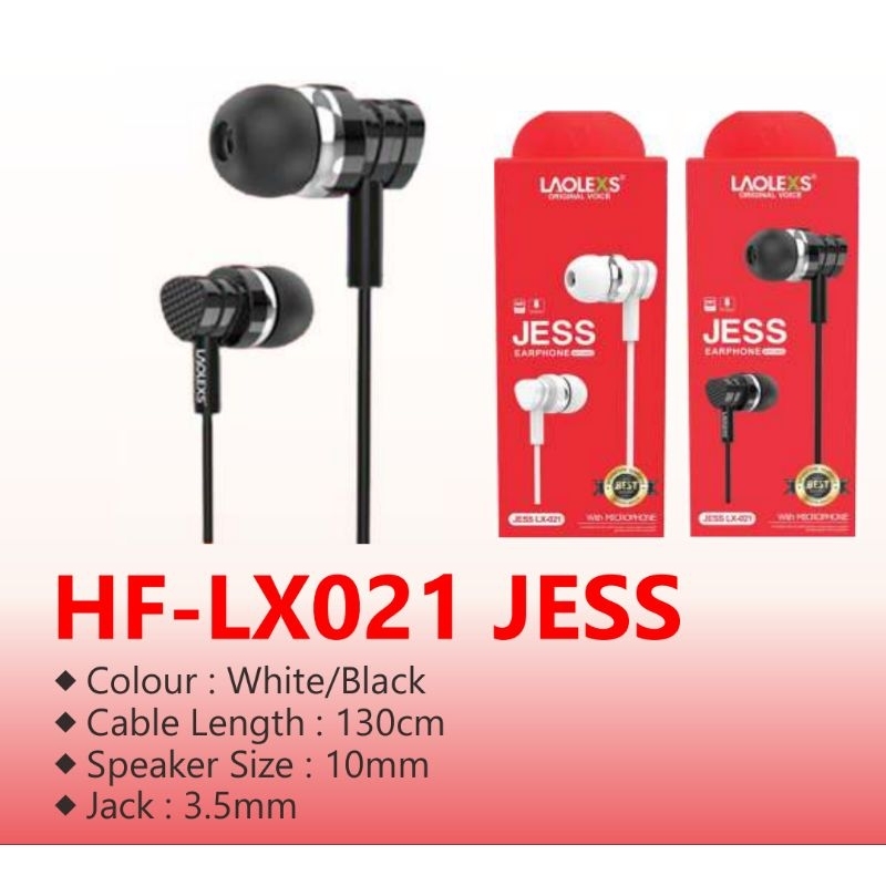 LAOLEXS JESS Earphone with Microphone HiFi (LX-021)