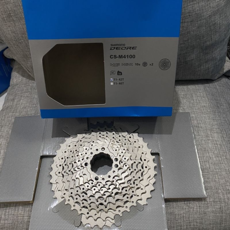 Sprocket Shimano Deore M4100 10speed 42T 11-42T, 11-46T / Sproket 10 speed