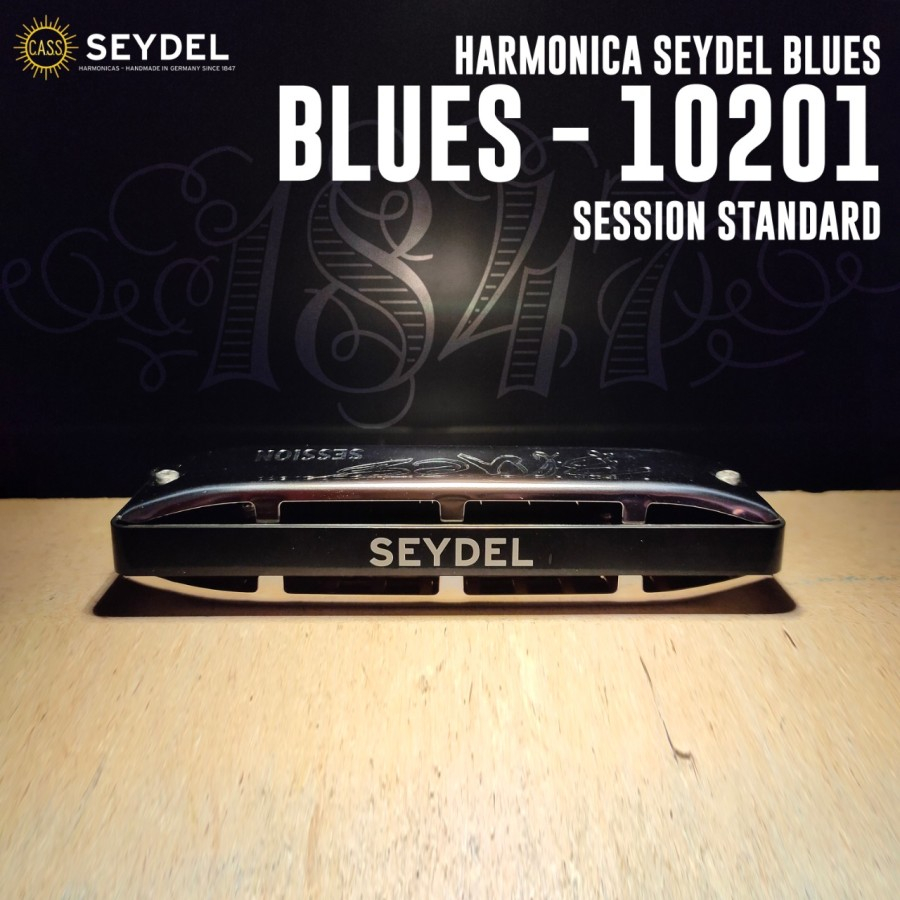 Harmonica Harmonika Seydel Blues Session Standard 10201 Diatonic - D