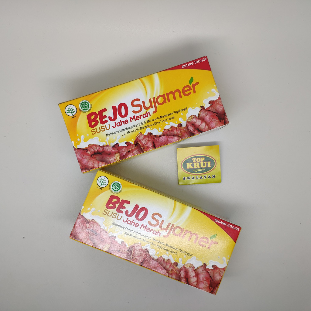 

Bejo Susu Jahe Merah SUJAMER Pack ( 5 Sachet )