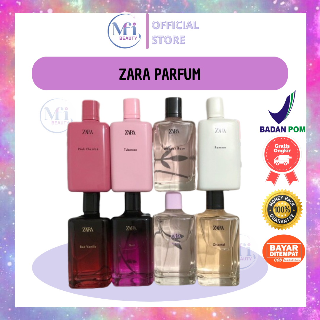 (BEST SELLER) ZARA PARFUM IMPORT SINGAPORE 30ML -- TERMURAH // TAHAN LAMA //100% ORIGINAL