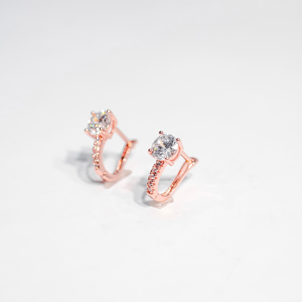 La Vienne - Anting Titanium Wanita Anti Karat - Agathe - Aksesoris Perhiasan Anting-anting